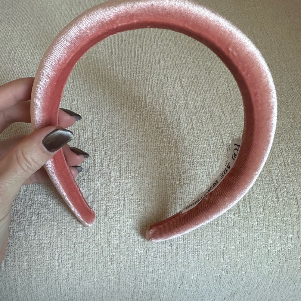 Chic Velvet Blush Headband
